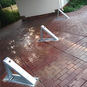 Flush folding Parking Barrier from Urban Barriers
