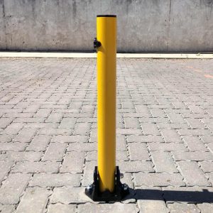 Fold down parking barrier from Urban Barriers